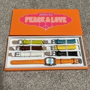 Invicta Peace & Love Watch Set